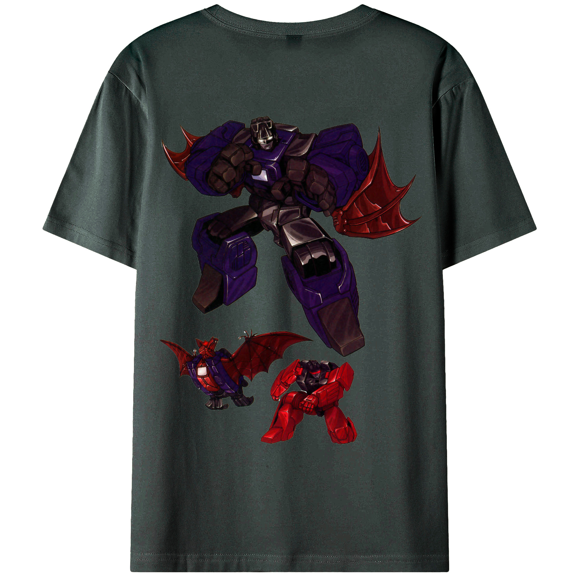 （画像用）  綿100％ メンズ半袖Tシャツ（バックプリント） 通気性